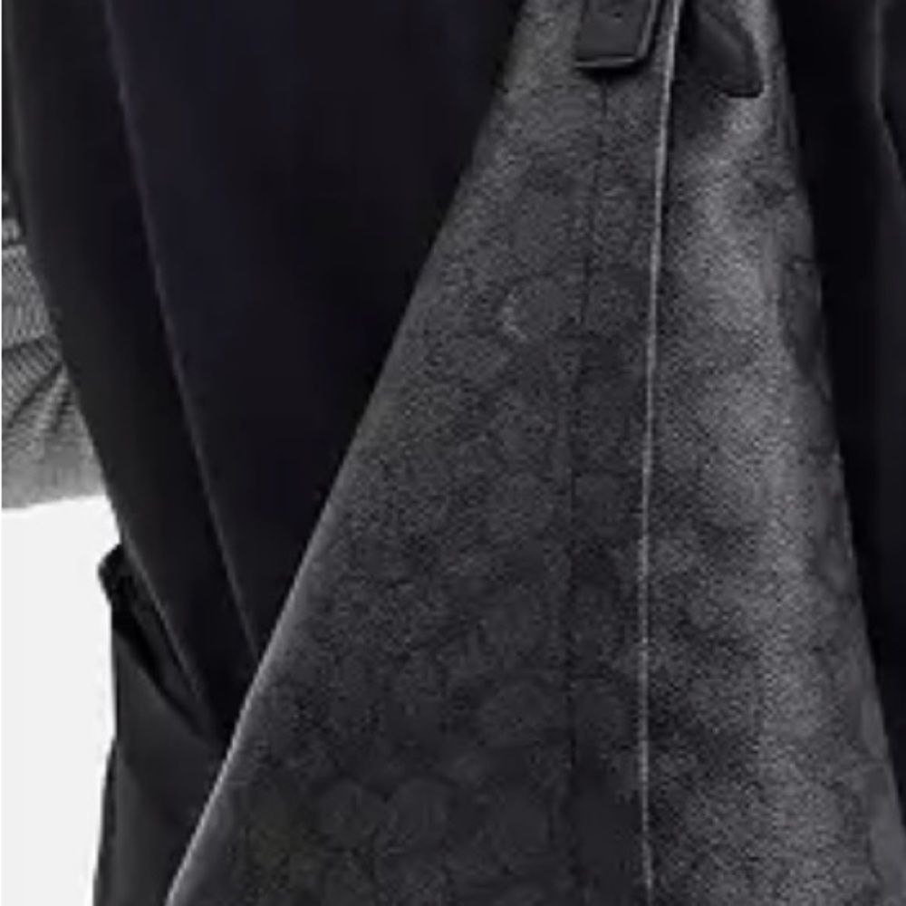 Coach Black Messenger Bag